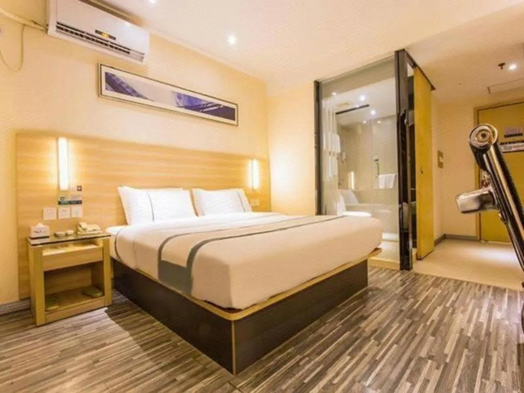 Bed in City Comfort Inn Nanning Wuming Xiangshan Avenue