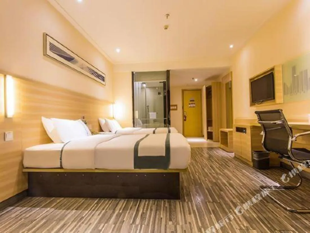 Bed in City Comfort Inn Nanning Wuming Xiangshan Avenue