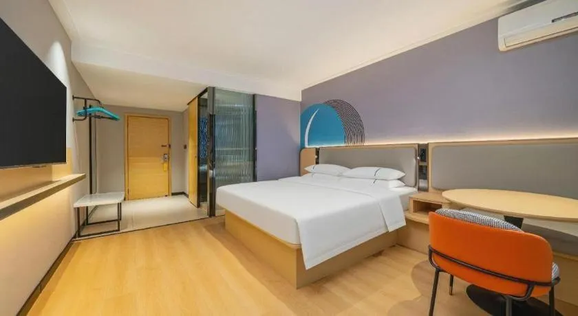 Bed in City Comfort Inn Nanning Wuming Xiangshan Avenue