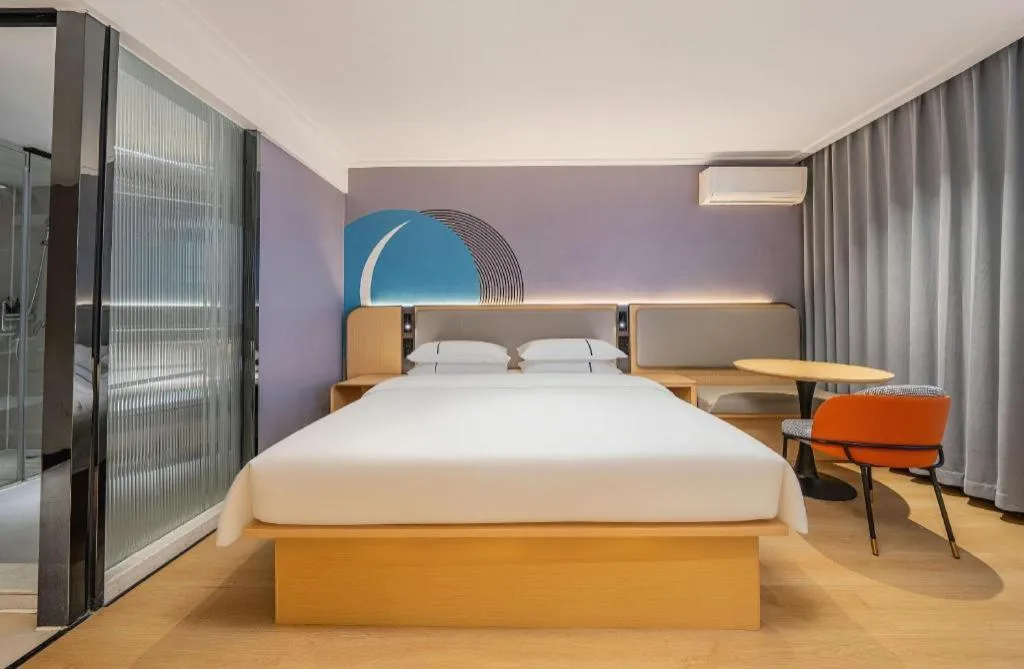 Bed in City Comfort Inn Nanning Wuming Xiangshan Avenue