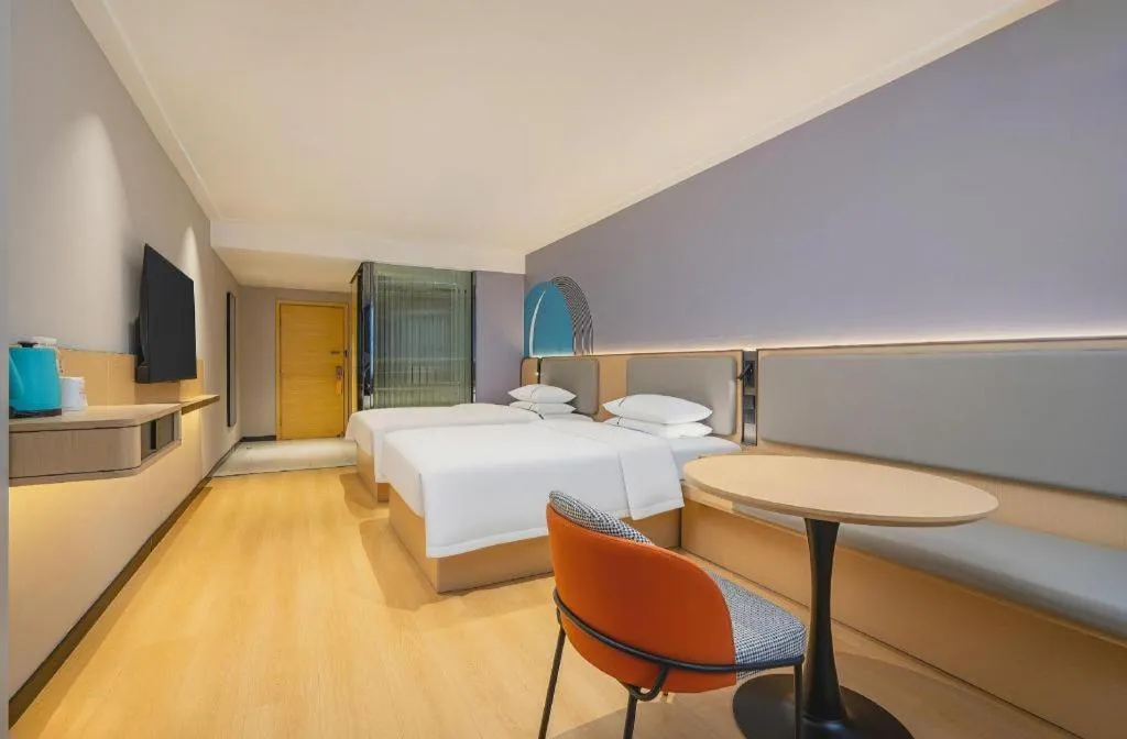 Bed in City Comfort Inn Nanning Wuming Xiangshan Avenue