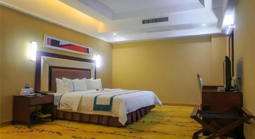 Bed in City Comfort Inn Huizhou Longmen