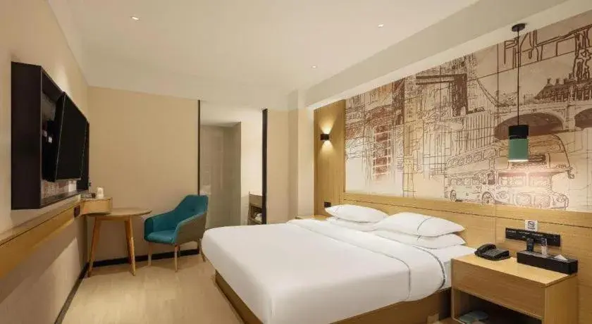 Bed in City Comfort Inn Huizhou Longmen Bed in City Comfort Inn Huizhou Longmen