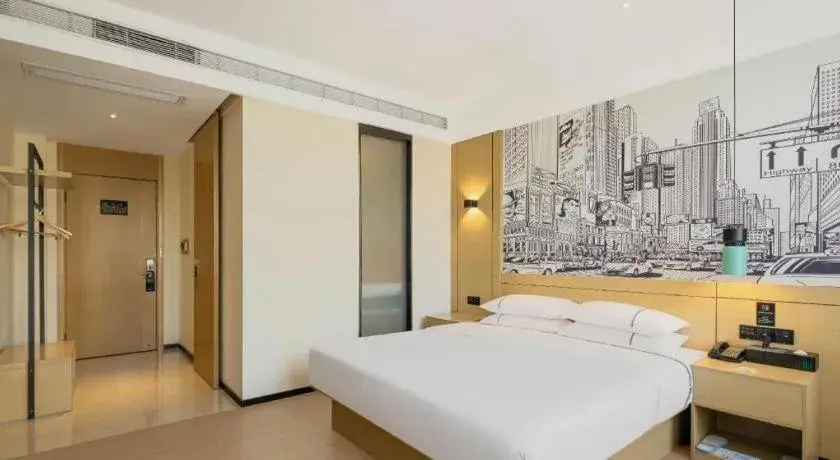 Bed in City Comfort Inn Huizhou Longmen Bed in City Comfort Inn Huizhou Longmen