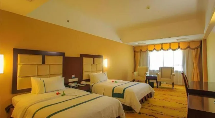 Bed in City Comfort Inn Huizhou Longmen