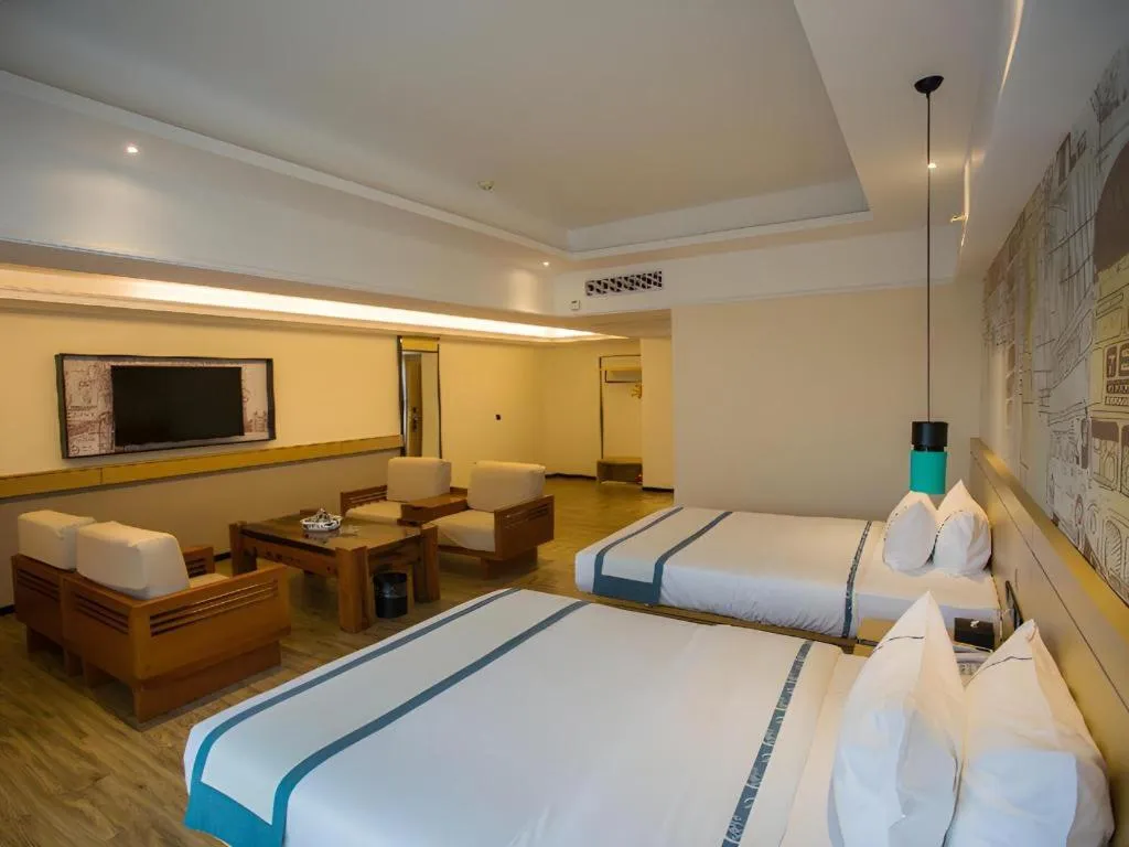 Bed in City Comfort Inn Huizhou Longmen