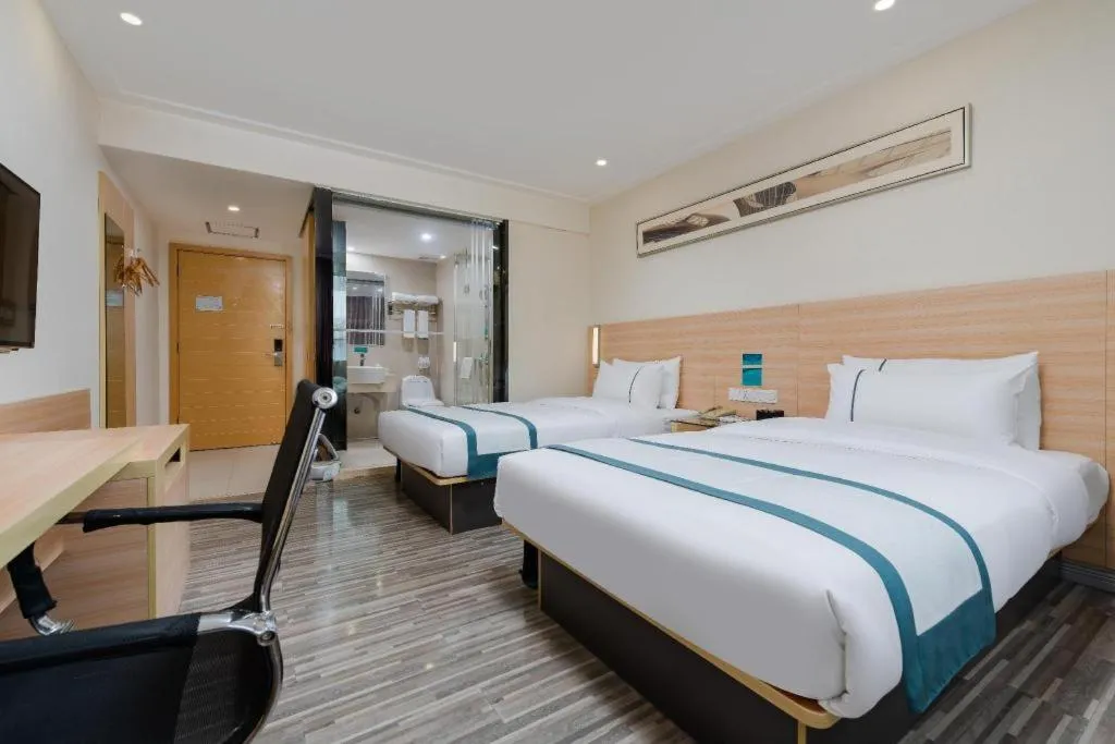 Bed in City Comfort Inn Guilin North Railway Station