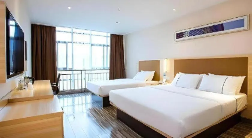 Bed in City Comfort Inn Guilin North Railway Station