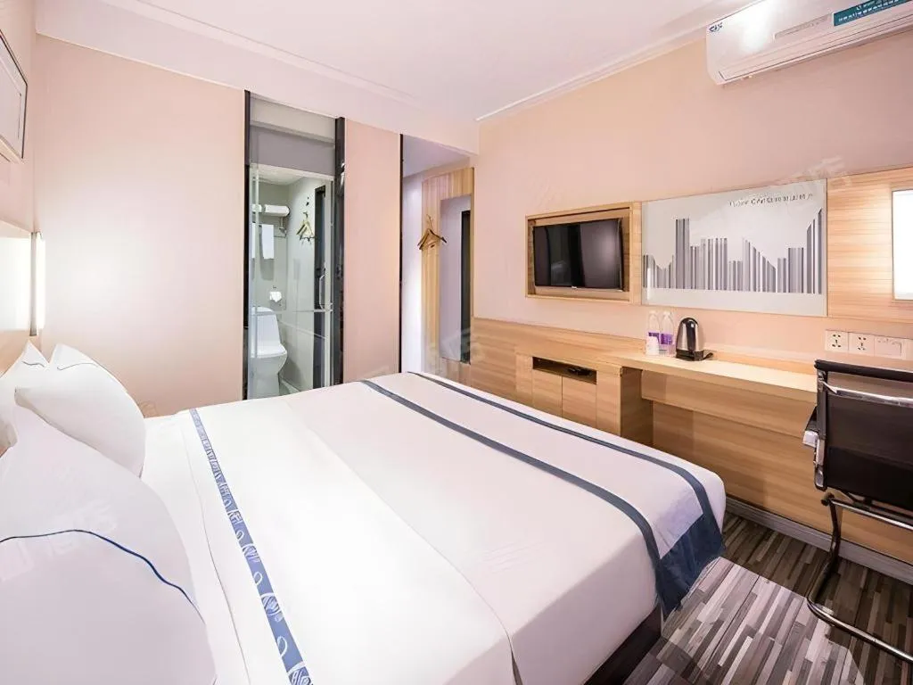 Bed in City Comfort Inn Guilin North Railway Station