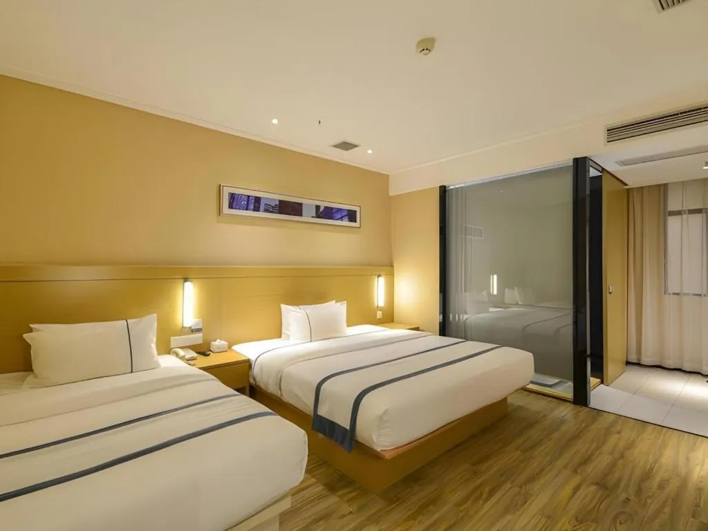 Bed in City Comfort Inn Xiangyang Zaoyang Hancheng