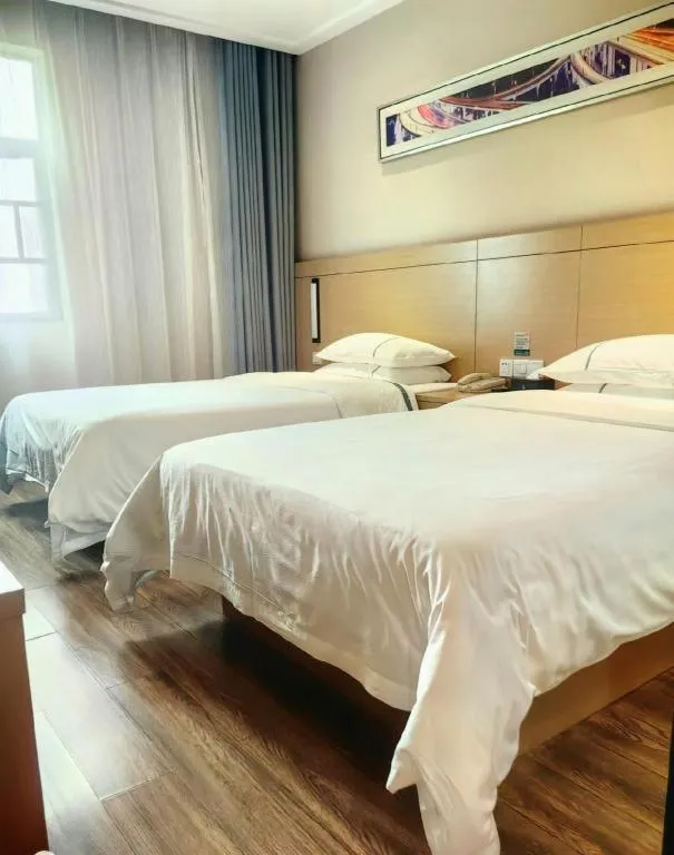 Bed in City Comfort Inn Xiangyang Zaoyang Hancheng