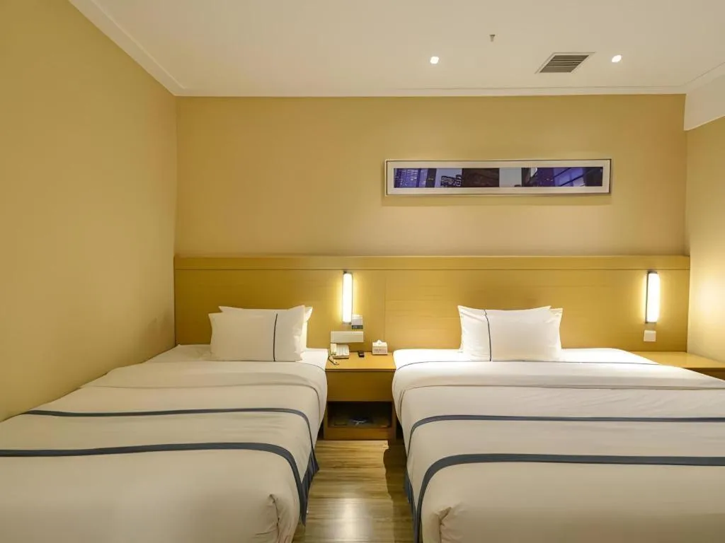 Bed in City Comfort Inn Xiangyang Zaoyang Hancheng