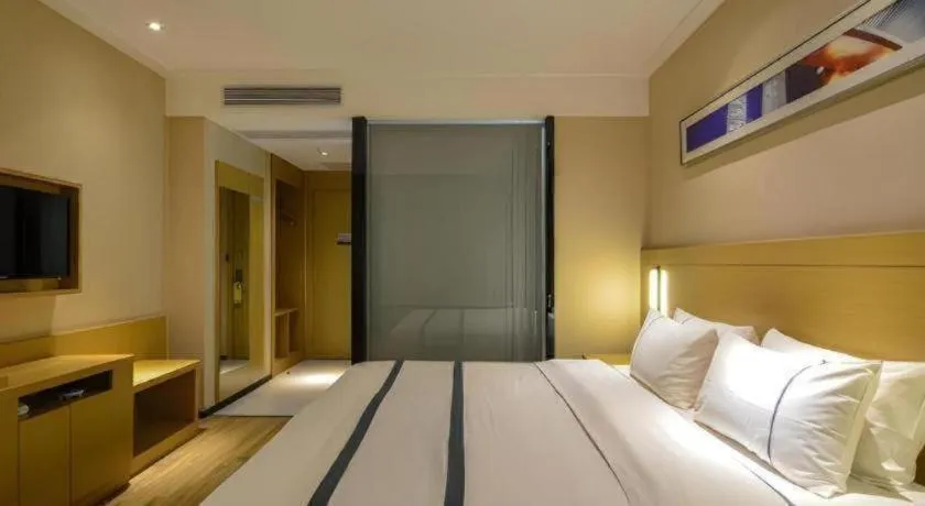 Bed in City Comfort Inn Xiangyang Zaoyang Hancheng