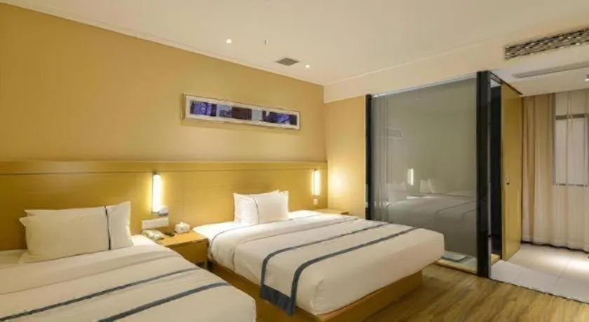 Bed in City Comfort Inn Xiangyang Zaoyang Hancheng