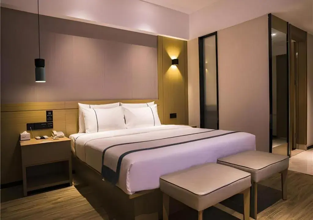 Bed in City Comfort Inn Hainan Tunchang Changsheng Road Bed in City Comfort Inn Hainan Tunchang Changsheng Road