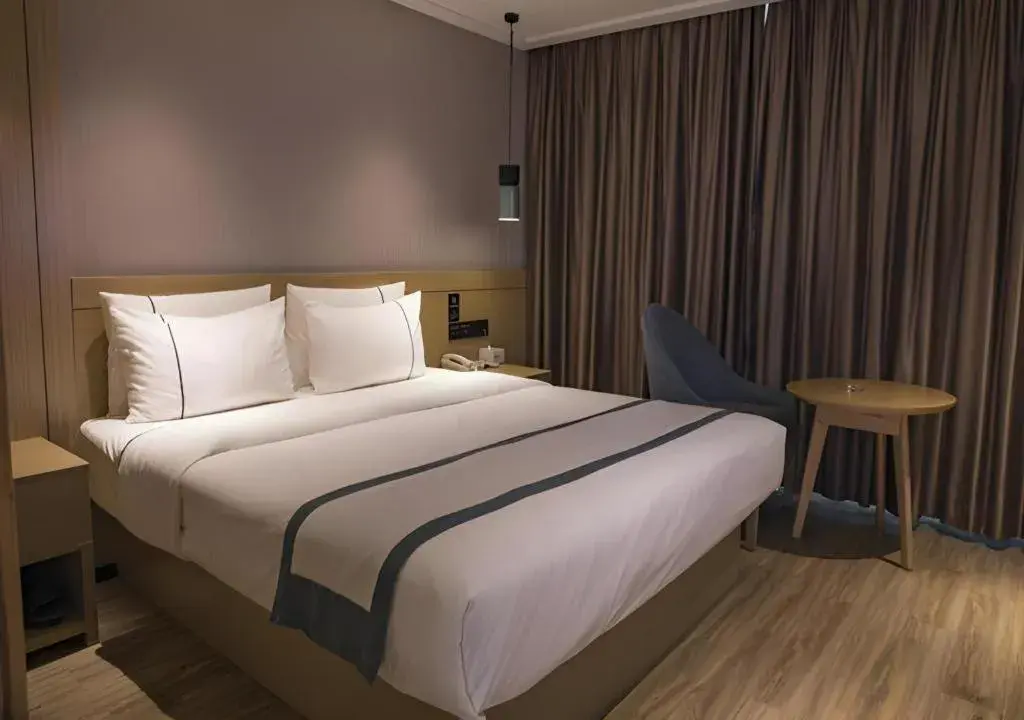 Bed in City Comfort Inn Hainan Tunchang Changsheng Road Bed in City Comfort Inn Hainan Tunchang Changsheng Road