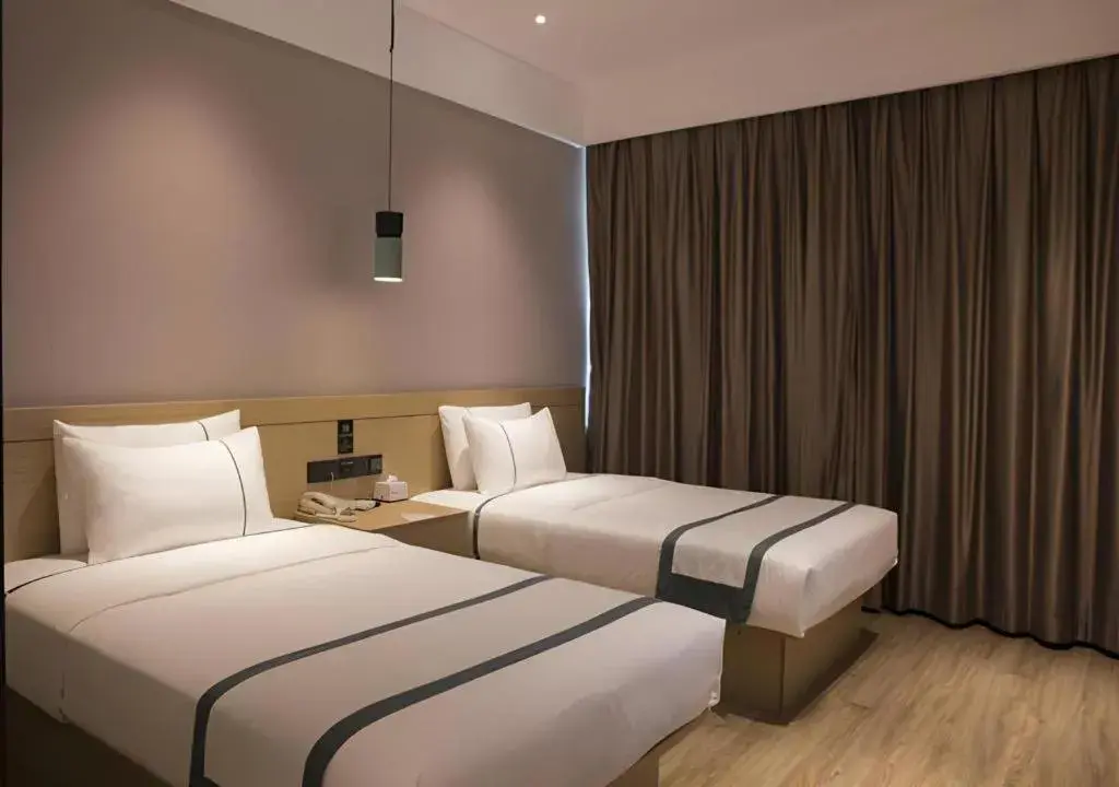 Bed in City Comfort Inn Hainan Tunchang Changsheng Road Bed in City Comfort Inn Hainan Tunchang Changsheng Road