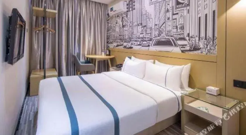 Bed in City Comfort Inn Nanning Dancun Road Bed in City Comfort Inn Nanning Dancun Road