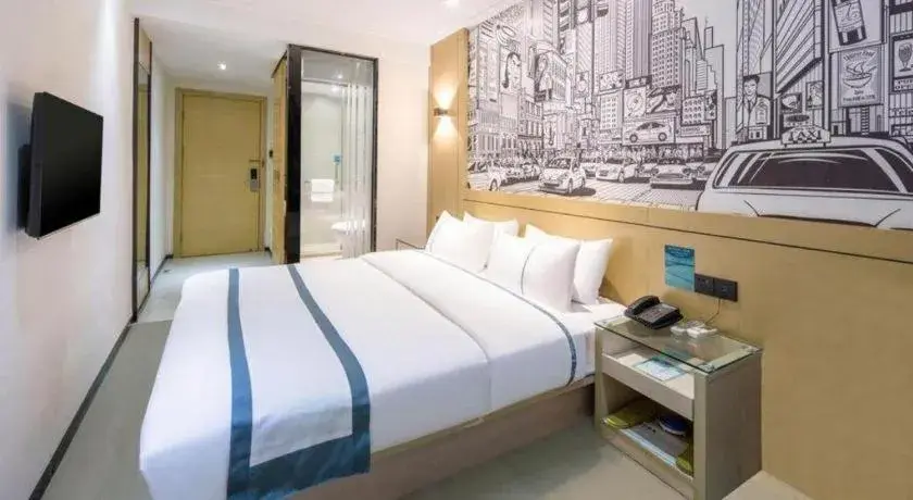 Bed in City Comfort Inn Nanning Dancun Road Bed in City Comfort Inn Nanning Dancun Road
