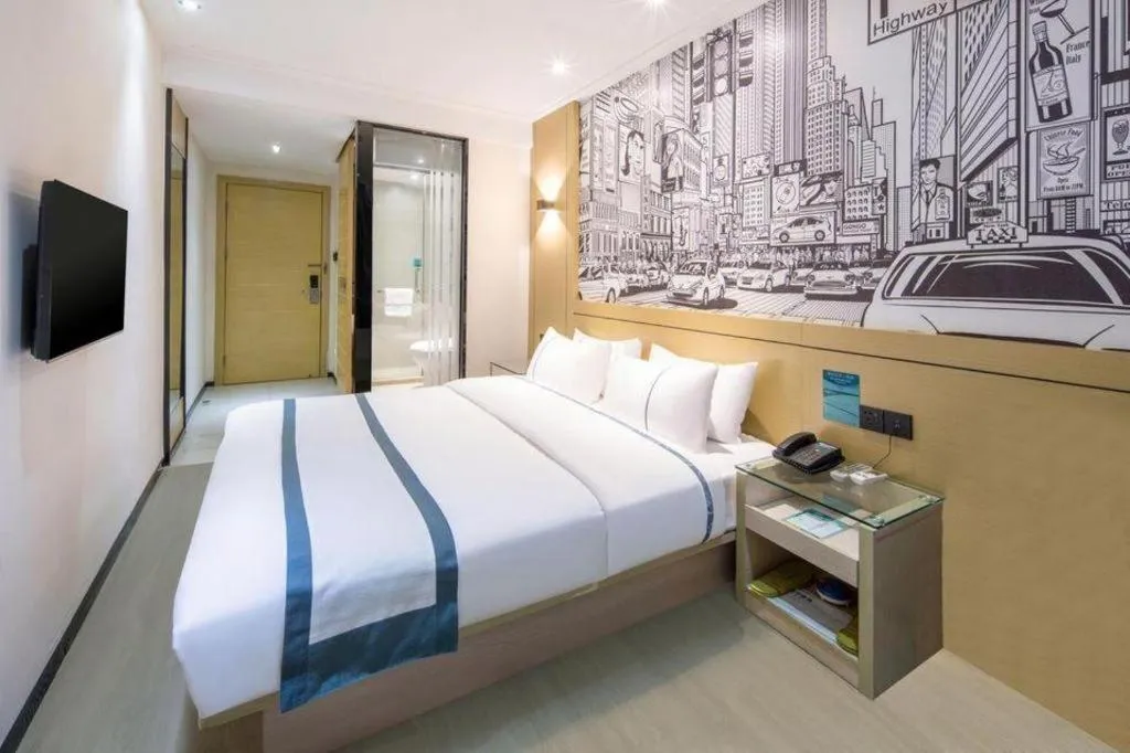Bed in City Comfort Inn Nanning Dancun Road