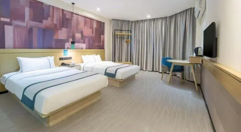 Bed in City Comfort Inn Nanning Dancun Road Bed in City Comfort Inn Nanning Dancun Road