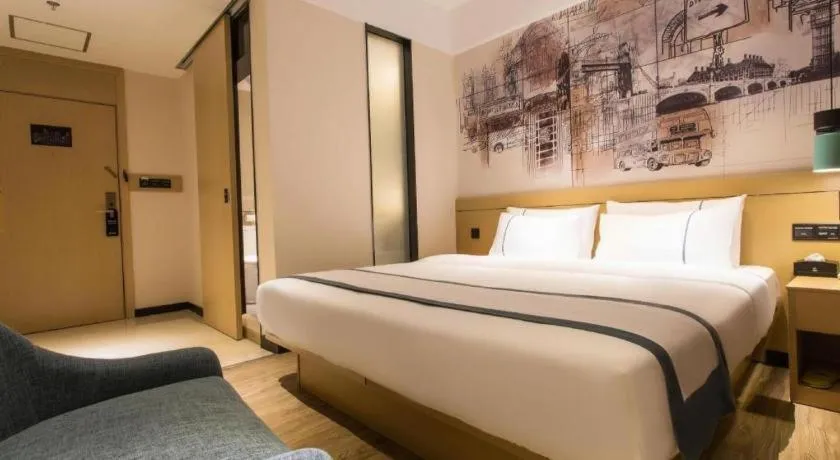 Bed in City Comfort Inn Nanning Taoyuan Road