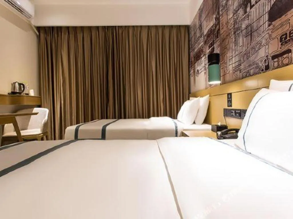 Bed in City Comfort Inn Nanning Taoyuan Road