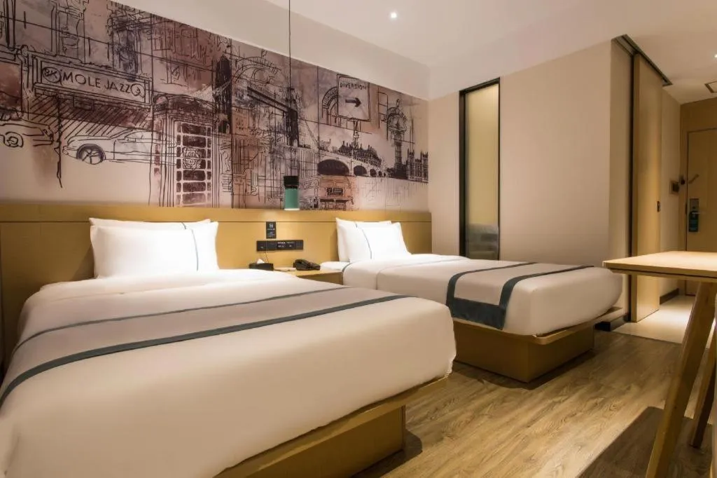 Bed in City Comfort Inn Nanning Taoyuan Road