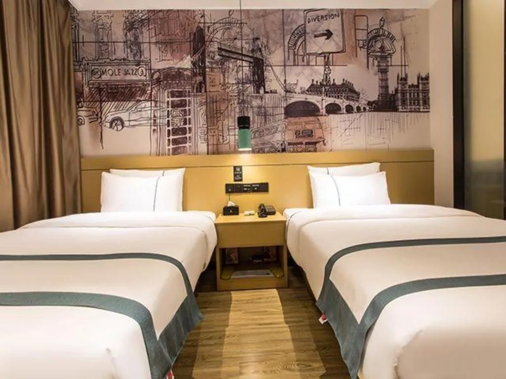 Bed in City Comfort Inn Nanning Taoyuan Road