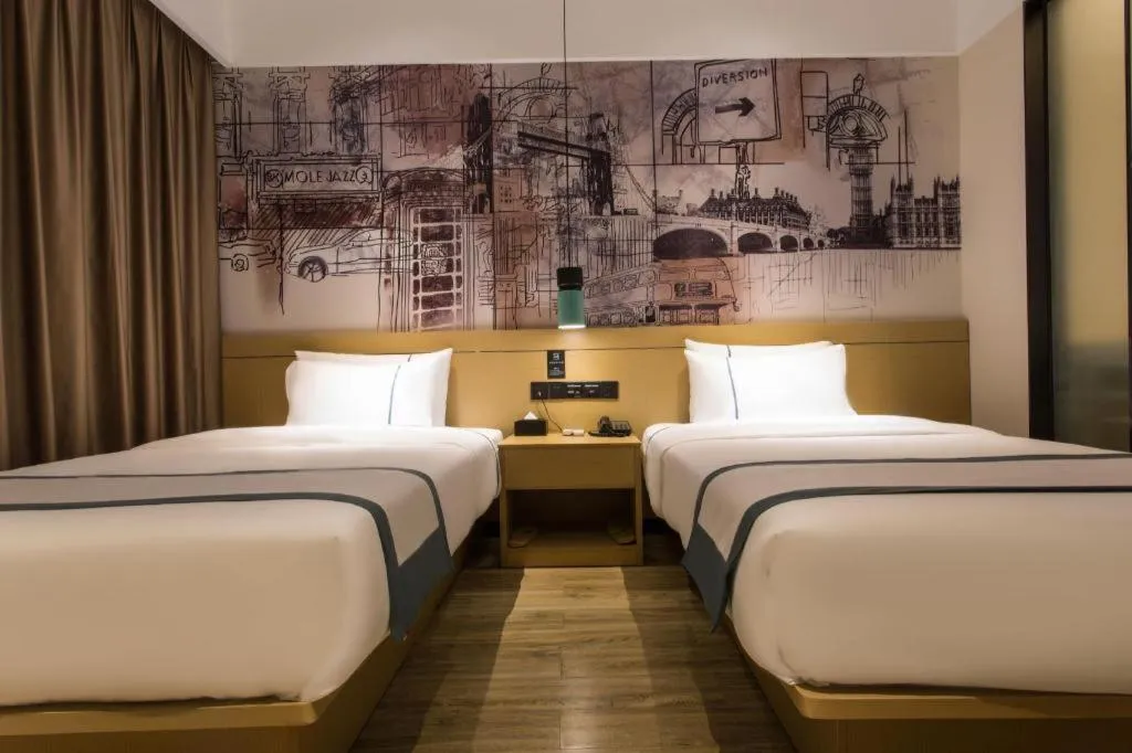 Bed in City Comfort Inn Nanning Taoyuan Road