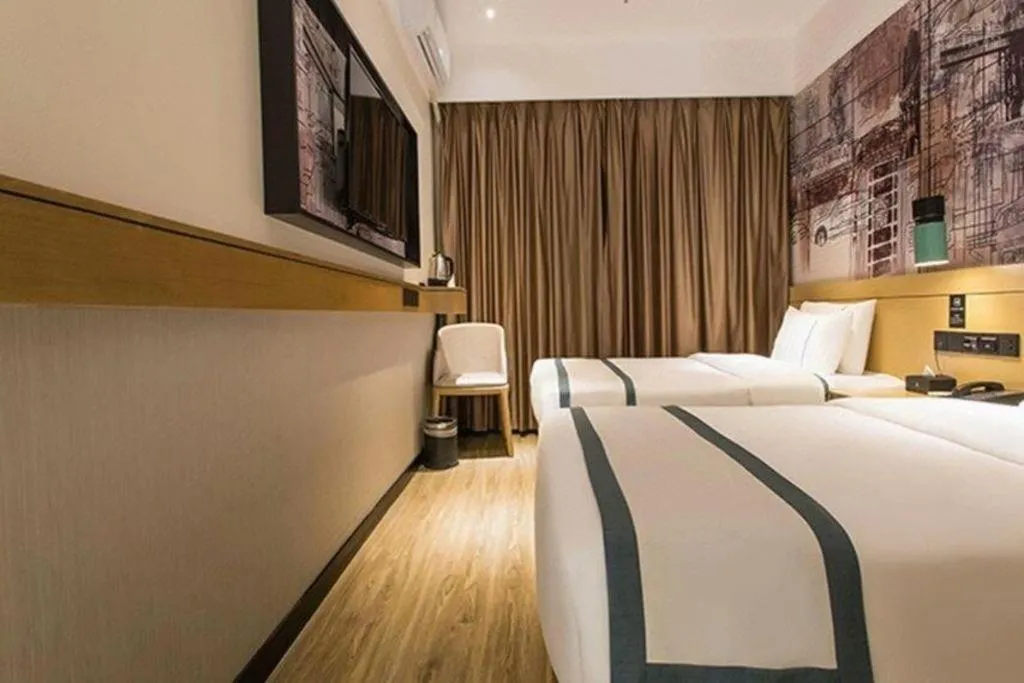 Bed in City Comfort Inn Nanning Taoyuan Road