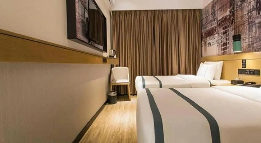 Bed in City Comfort Inn Nanning Taoyuan Road