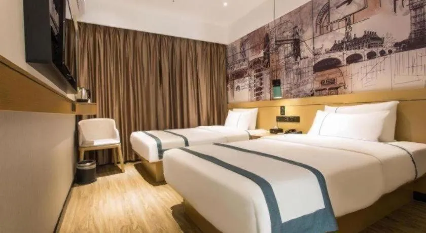 Bed in City Comfort Inn Nanning Taoyuan Road