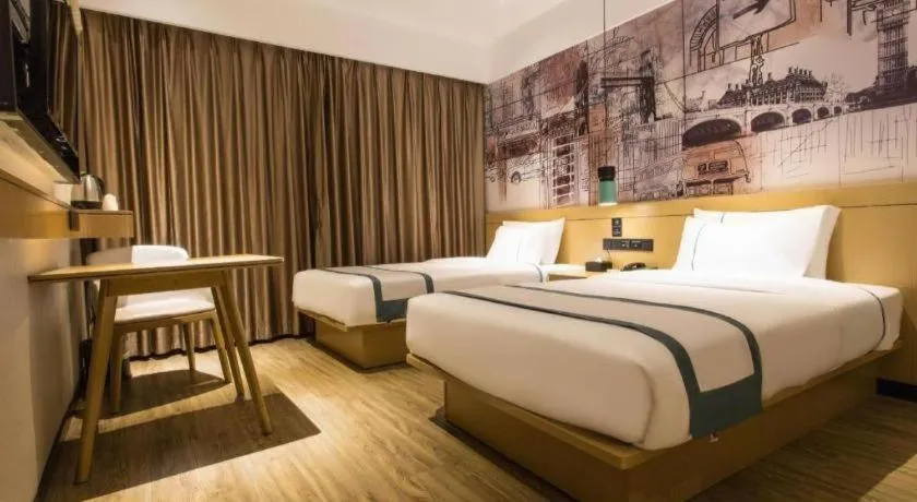 Bed in City Comfort Inn Nanning Taoyuan Road