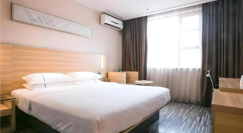 Bed in City Comfort Inn Changsha Wuyi Avenue Yingbin Road