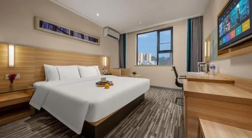 Bed in City Comfort Inn Changsha Wuyi Avenue Yingbin Road Bed in City Comfort Inn Changsha Wuyi Avenue Yingbin Road