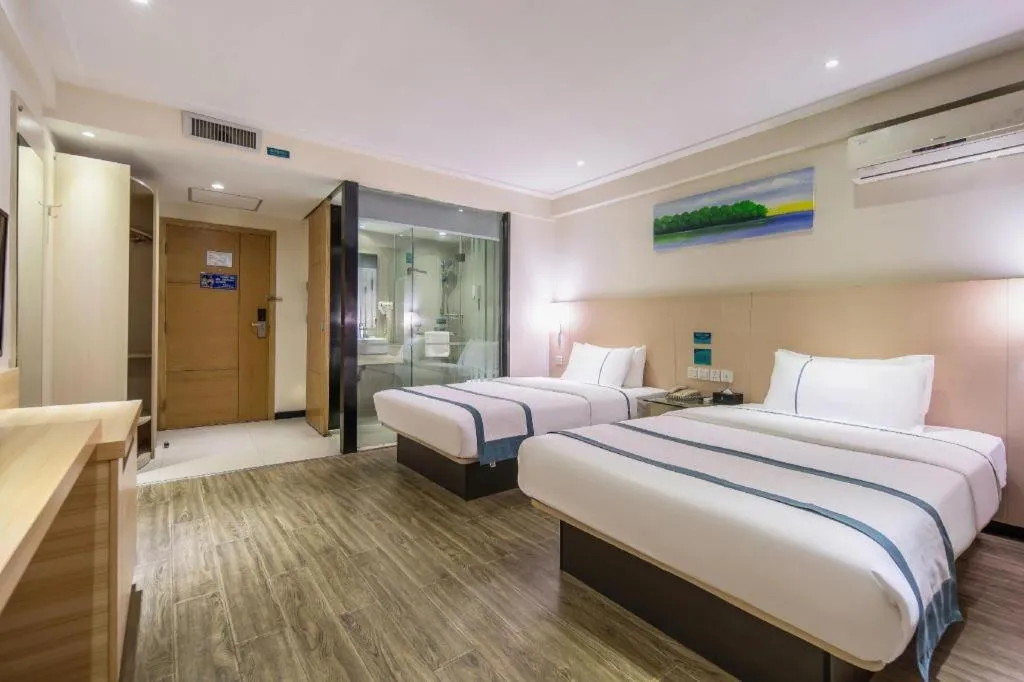 Bed in City Comfort Inn Changsha Wuyi Avenue Yingbin Road