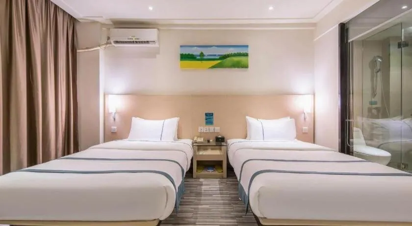 Bed in City Comfort Inn Changsha Wuyi Avenue Yingbin Road