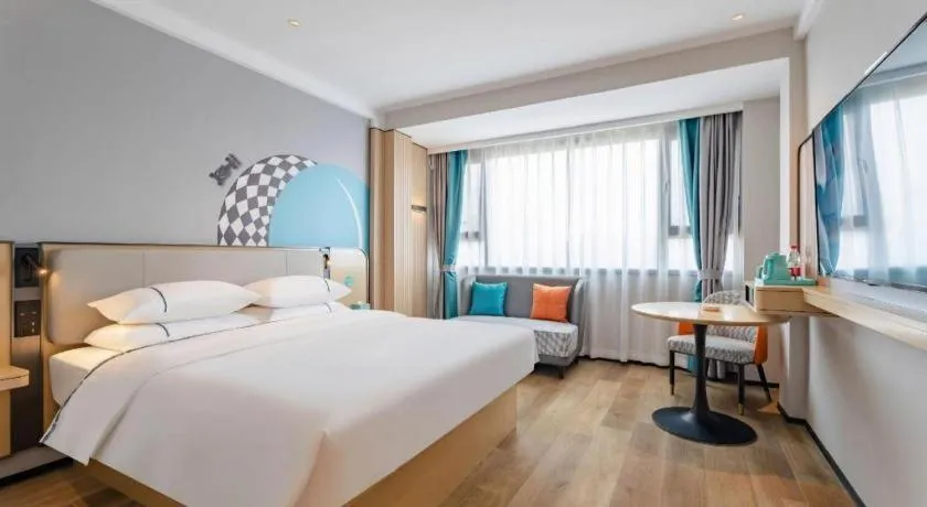 Bed in City Comfort Inn Guilin Jiatianxia Square International Conferences & Exhibition Center