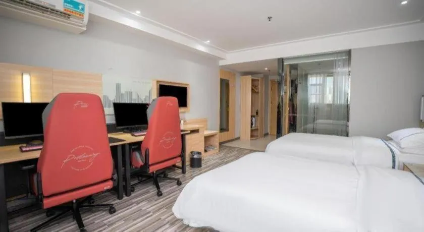 Bed in City Comfort Inn Chongzuo Youyi Avenue