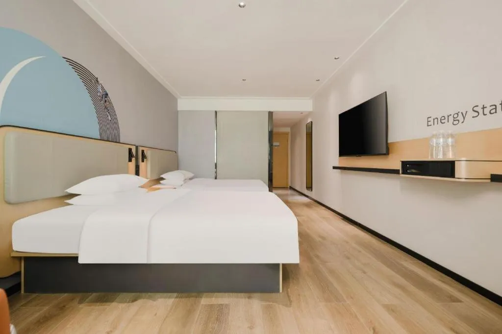 Bed in City Comfort Inn Chongzuo Youyi Avenue