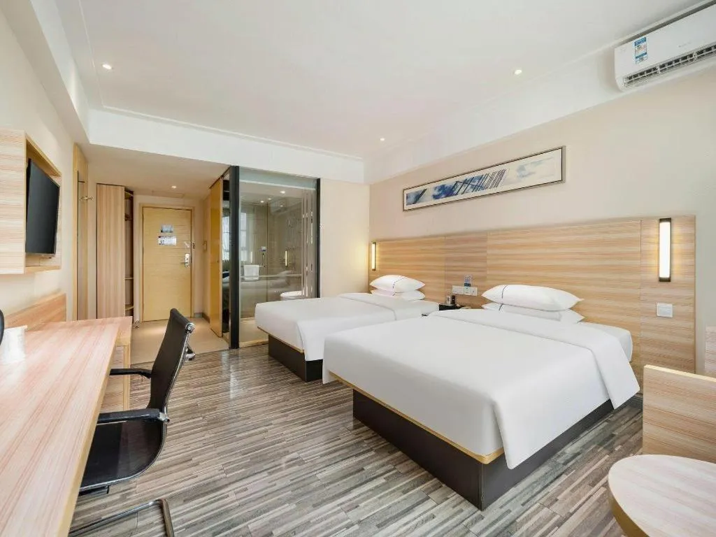 Bed in City Comfort Inn Chongzuo Youyi Avenue