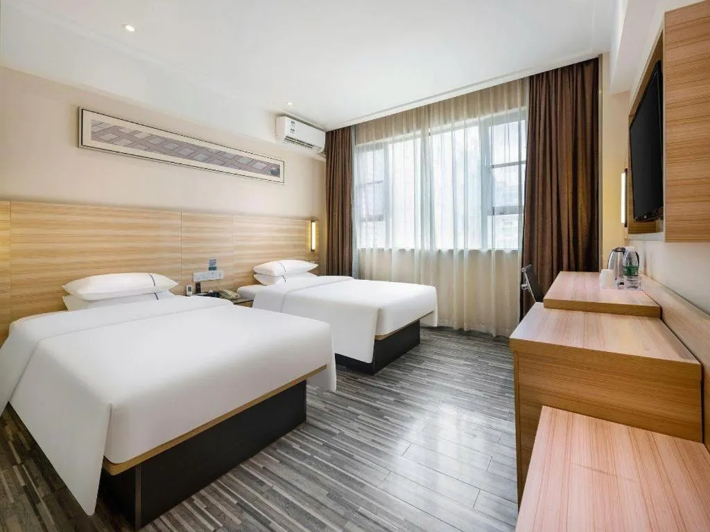 Bed in City Comfort Inn Chongzuo Youyi Avenue