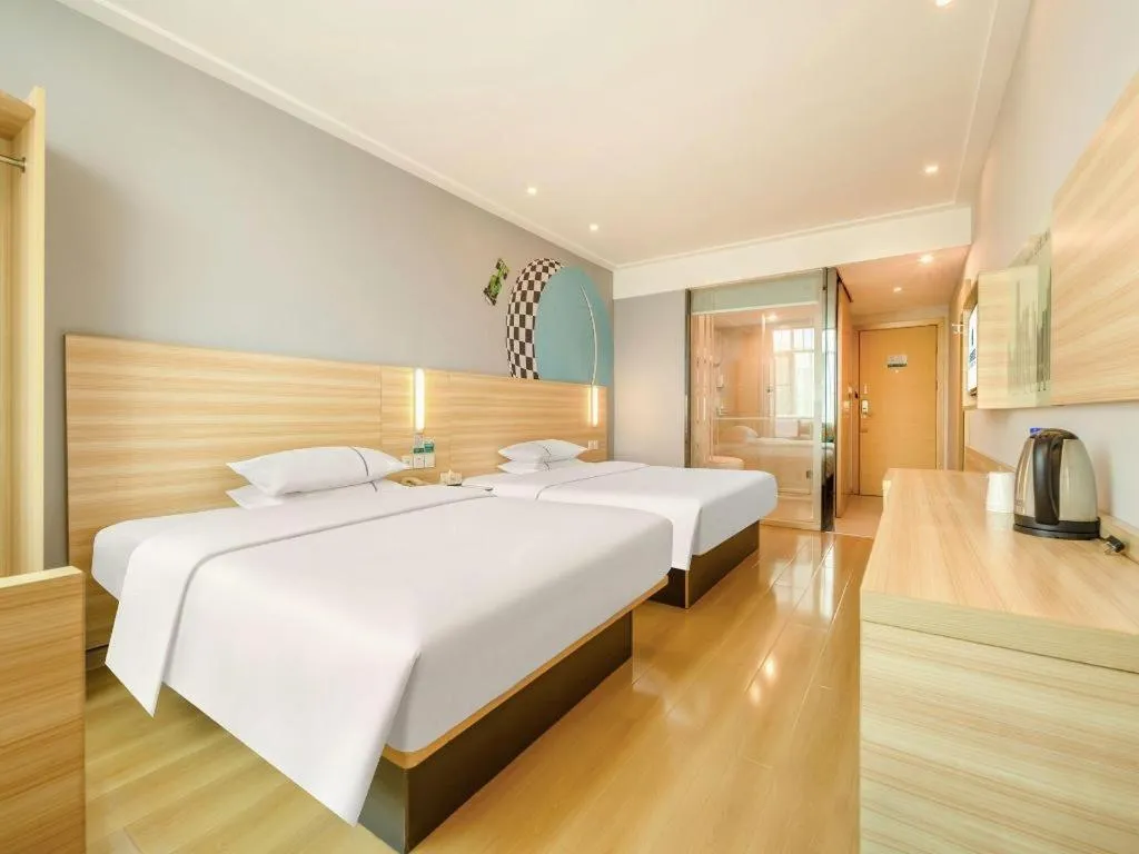 Bed in City Comfort Inn Chongzuo Youyi Avenue