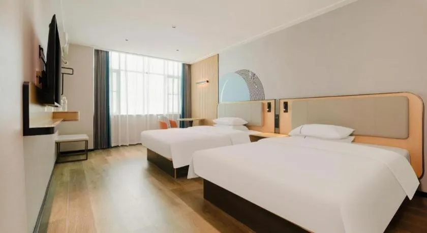 Bed in City Comfort Inn Chongzuo Youyi Avenue
