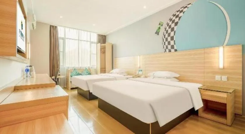 Bed in City Comfort Inn Chongzuo Youyi Avenue