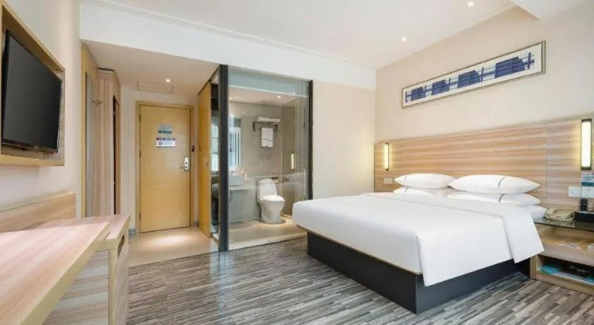 Bed in City Comfort Inn Chongzuo Youyi Avenue