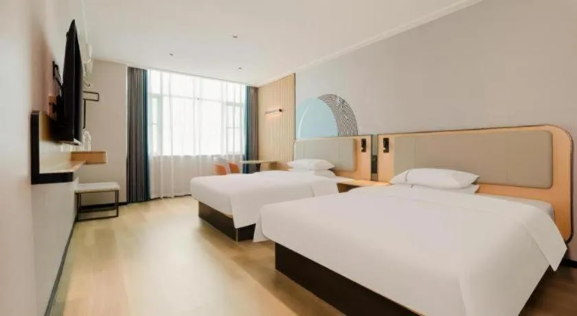 Bed in City Comfort Inn Chongzuo Youyi Avenue