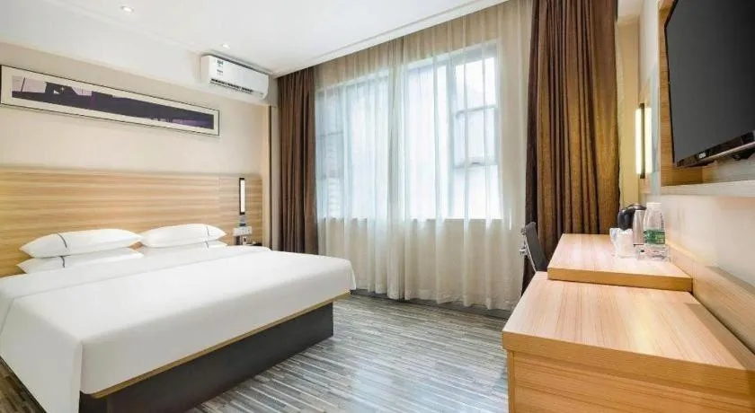 Bed in City Comfort Inn Chongzuo Youyi Avenue
