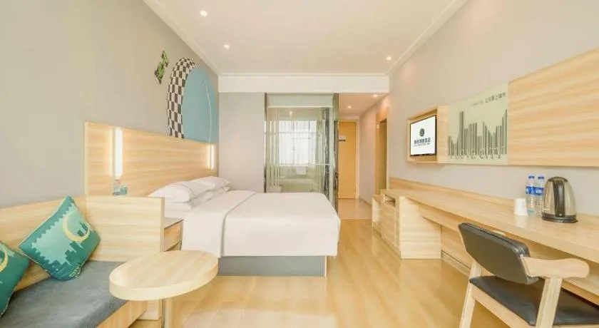 Bed in City Comfort Inn Chongzuo Youyi Avenue